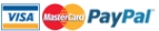 Visa Mastercard Paypal Visa Mastercard Paypal